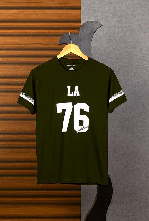 LA 76 Manmare XC Graphic Crew Neck T-Shirt