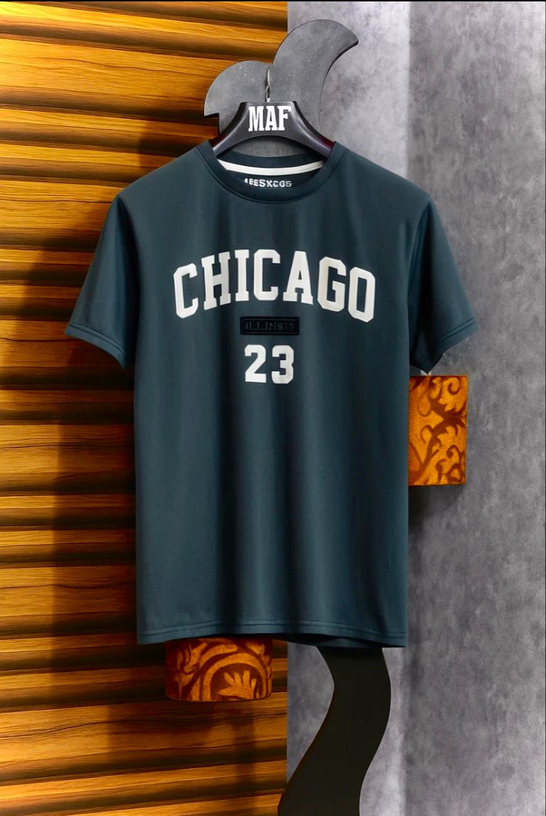 Chicago Illinois 23 Crew Neck T-shirt