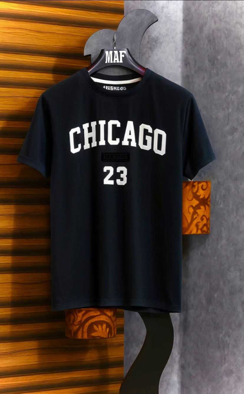 Chicago Illinois 23 Crew Neck T-shirt