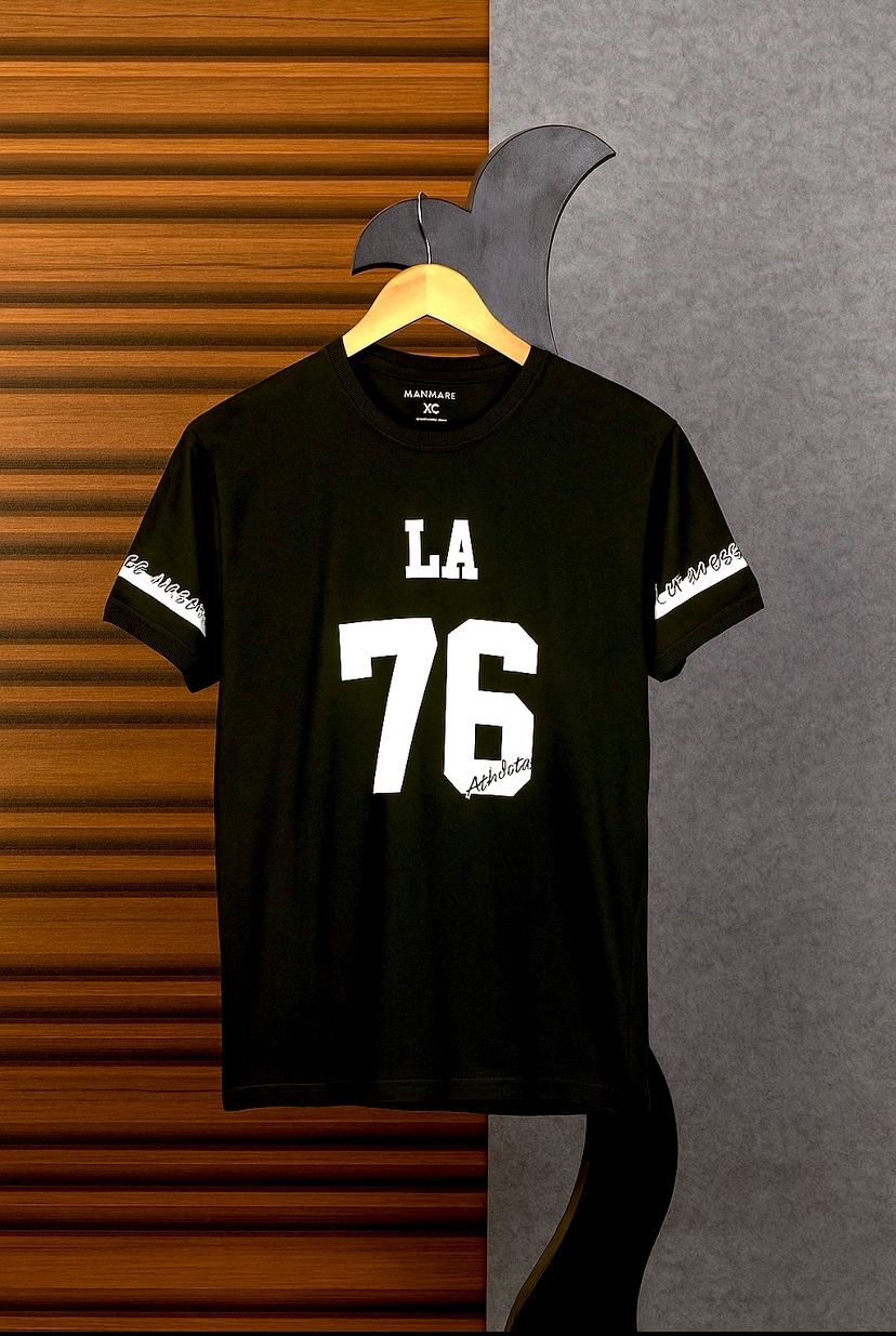 LA 76 Manmare XC Graphic Crew Neck T-Shirt