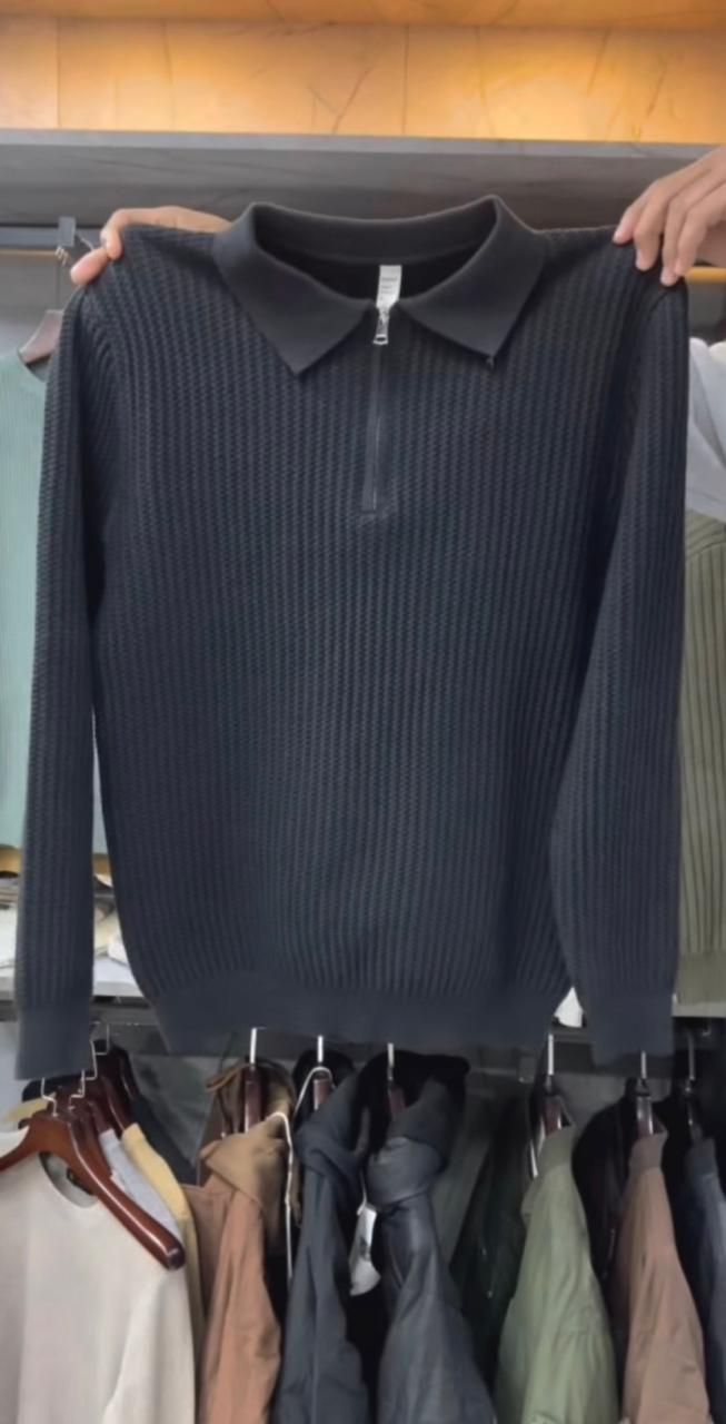 MAF 004 Full Sleeves Zipper T-shirt