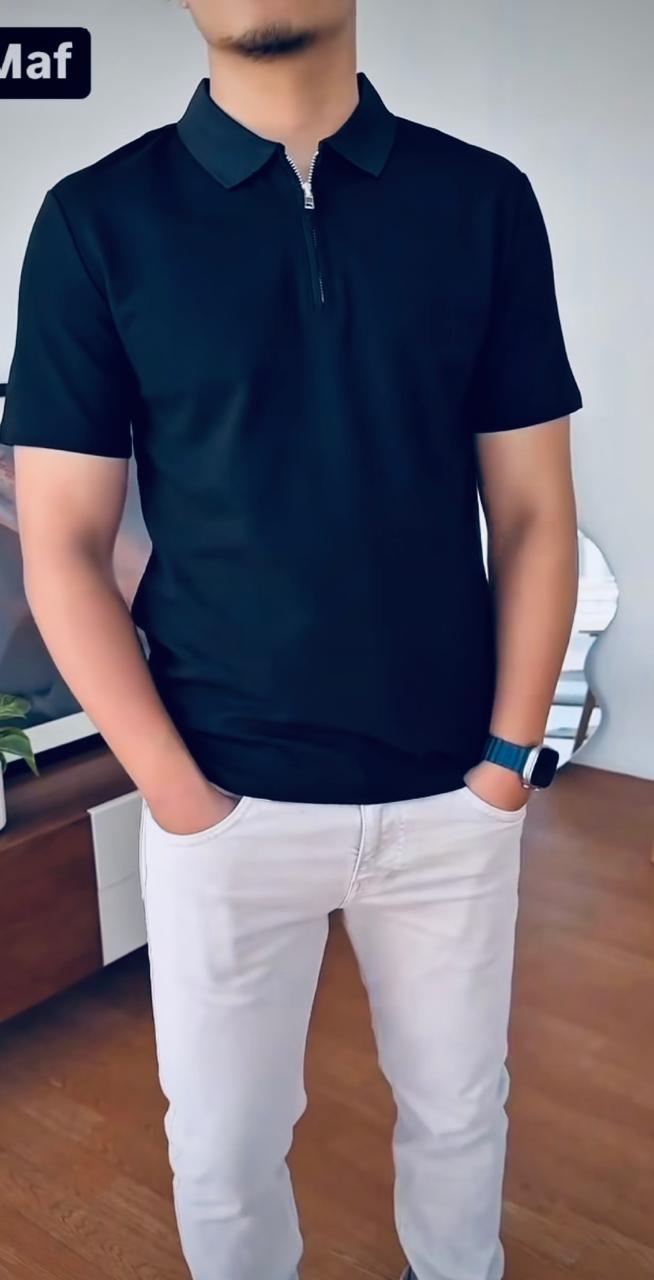 Polo's Zipper T-Shirt