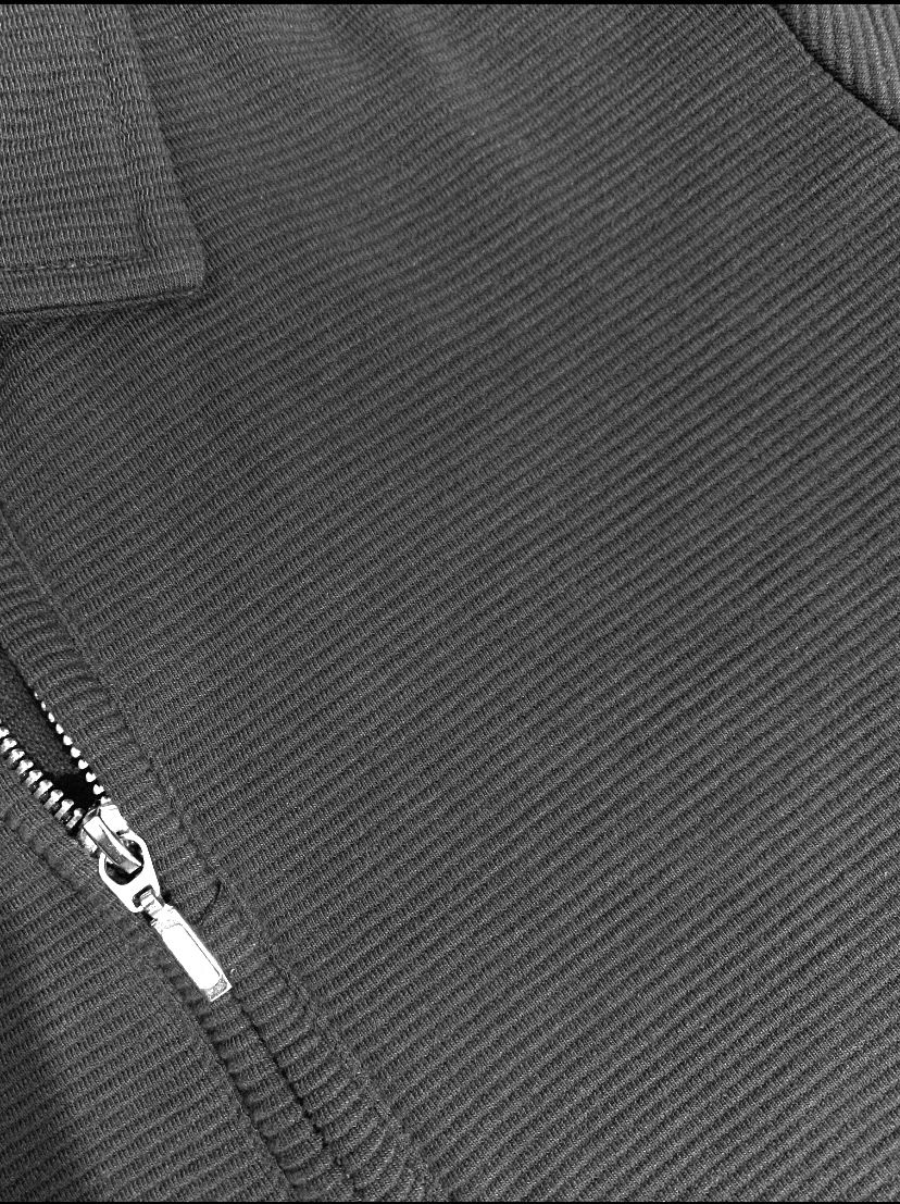 Zip-Up Polo T-shirt by MAF