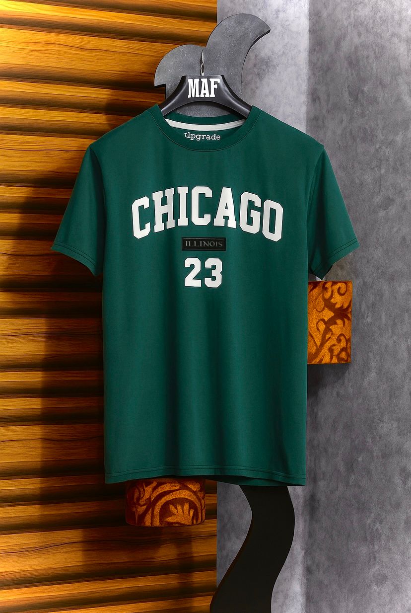 Chicago Illinois 23 Crew Neck T-shirt